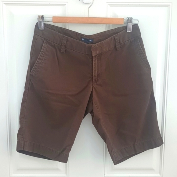 Gap women's brown shorts size 2 - Picture 1 of 9